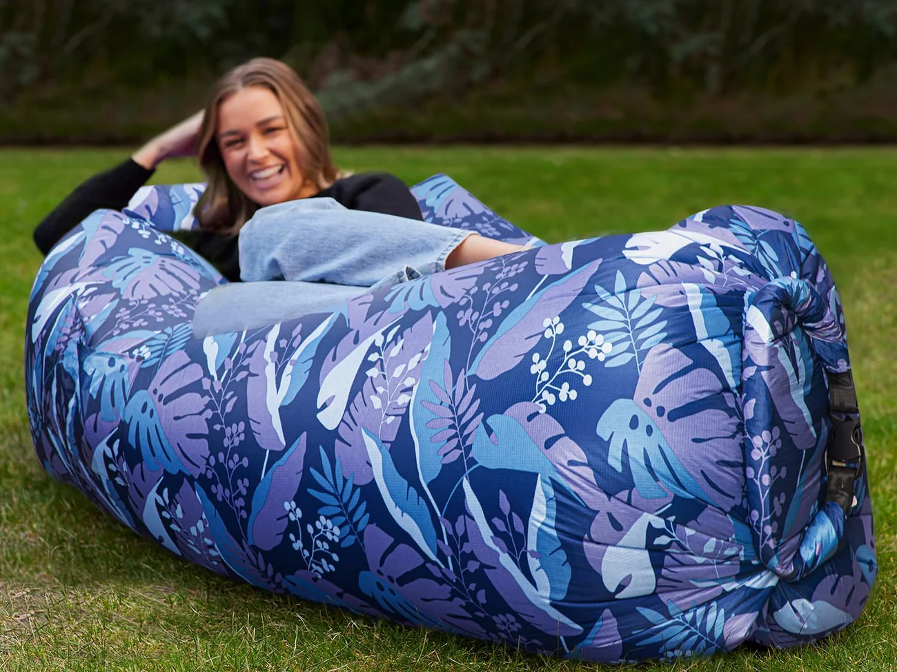 Transat Gonflable Confortable - Transat de Plage et Jardin